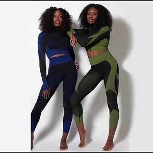 Two women’s workout very popular outfits